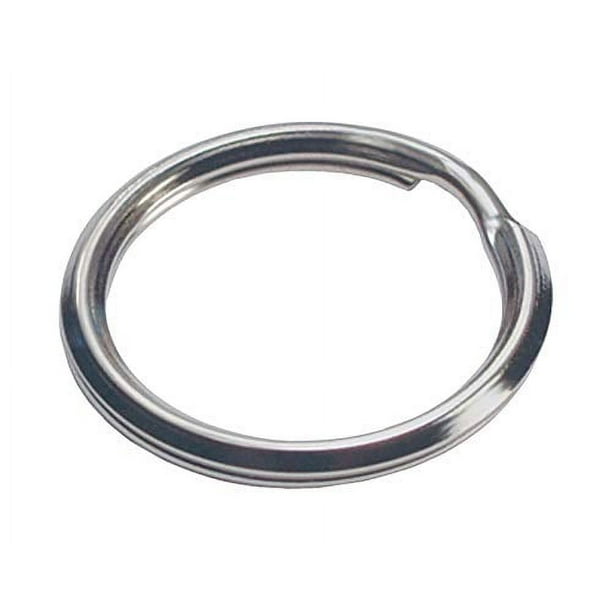 Llavero Hillman Anillo Partido de Acero Templado 1.9 cm Paquete de 50