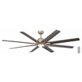 thumbnail image 2 of Home Decorators Collection Kensgrove II 72 in. Indoor/Outdoor Integrated LED CCT Matte Black Smart Ceiling Fan with Remote Powered by Hubspace, 2 of 7