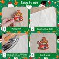 thumbnail image 4 of Juego de parches termoadhesivos navideños HWQVA, 12 piezas bordados, 4 of 6