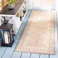 thumbnail image 2 of Safavieh Courtyard Gaus Oriental Indoor/Outdoor Runner Rug, Natural/Brown, 2'3" x 6'7", 2 of 11