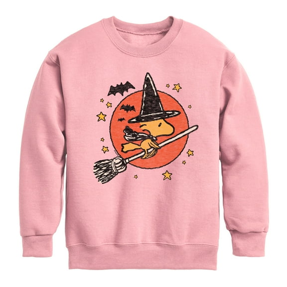 Peanuts - Woodstock Witch - Toddler & Youth Crewneck Fleece Sweatshirt