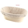 thumbnail image 3 of 1pc Natural Rattan Bread Storage Basket Dough Fermented Baskets Kitchen Pastry Tool, 3 of 5