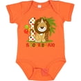 thumbnail image 3 of Inktastic Cute Lion 1st Birthday Boys Baby Bodysuit, 3 of 5