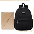 thumbnail image 4 of AOTIAN Women’s Nylon Mini Casual Daypacks Small Backpack Black, 4 of 8