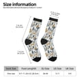 thumbnail image 2 of Rocae Winter Forest Animals for Adult Socks Casual Athletic Stretchy Loose Socks for Women Men Non-Slip Middle Tube Socks, 2 of 6