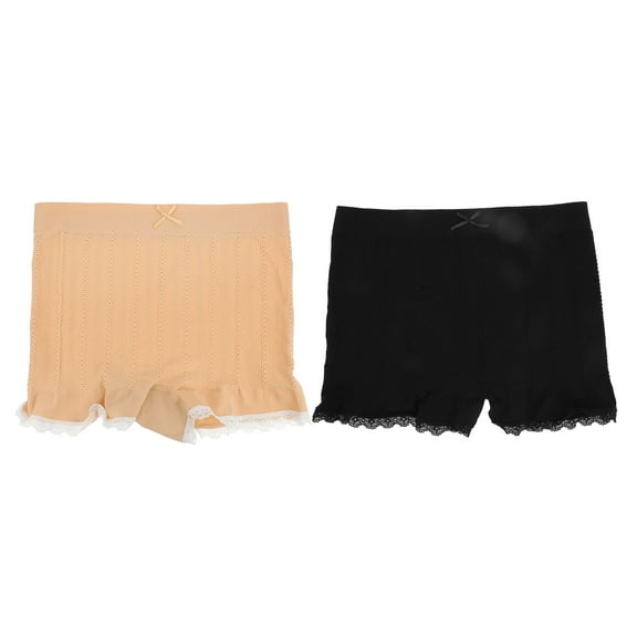 ITSELFER 2pcs Safety Pants Delicate Breathable Anti-emptied Shorts Clothing Accessories