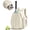 Beige, variant on Multi‑Functional Tennis Backpack – Holds 2 Rackets, Built‑in Shoe Compartment, Court/Gym
