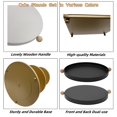 thumbnail image 4 of Juego de 7 soportes de metal para tartas, soporte redondo de 3 niveles, para cupcakes, bandeja de servir para fiestas, bodas, cumpleaños, baby shower, aniversario, 4 of 9