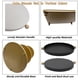 thumbnail image 4 of Juego de 7 soportes de metal para tartas, soporte redondo de 3 niveles, para cupcakes, bandeja de servir para fiestas, bodas, cumpleaños, baby shower, aniversario, 4 of 9