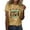 Yellow, variant on Womens Plain Tee Solid Color Trust I Watch On Patrol Live I'm Basically A Cop Graphic Tee for Women S Grey