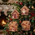 thumbnail image 3 of Clearance DIY Diamond Pearl Painting Wooden House, Christmas Pearl Diamond Art Kit for Adults, Christmas Ornament, Christmas Decoration for Tree Wall Home, Christmas Gift for Kiddo Adult (B), 3 of 6
