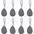 thumbnail image 1 of Perchas De Pesas Para Picnic Al Aire Libre Decoración De Mesa De Cena Familiar Mantel Pesas Cubierta De Mesa En Forma De Lágrima Pesas Clip De Metal Mantel Colgante Piedra, 1 of 5