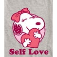 thumbnail image 3 of Peanuts - Self Love Belle - Toddler And Youth Short Sleeve Graphic T-Shirt, 3 of 6