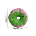 thumbnail image 3 of Donut Squeaky Cat Toy Soft Crystal Plush With Built In Squeaker Interactive Sound Toy Durable Bite Friendly Boredom Relief Play Toy for Cats Small Dogs Indoor Training Cuddle Use, 3 of 7