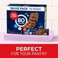 thumbnail image 4 of Fiber One 80 Calorie Chewy Bars, Chocolate Peanut Butter, Snack Bars Value Pack, 10 Ct, 8.2 oz, 4 of 15