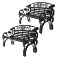 thumbnail image 4 of 2pcs Banc Miniature Modèles Mini Maison Parc Banc Modèles Meubles Banc Ornements, 4 of 7