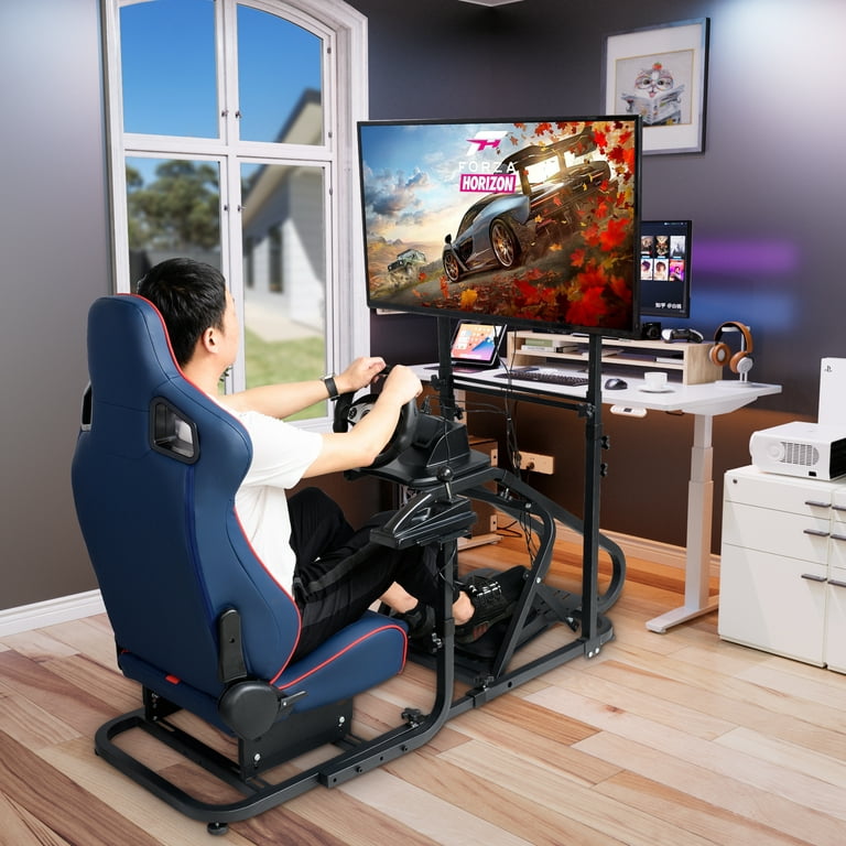 Racing Wheel Stand  Racing wheel, Game room, Game room decor