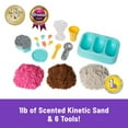 thumbnail image 2 of Kinetic Sand Scents, Ice Cream Treats Playset with 3 Colors Scented Play Sand & 6 Tools, Sensory Toys for Kids Ages 3 and up, 2 of 10