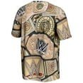 thumbnail image 3 of Men's ProSphere Gold WWE Title Belt Collage T-Shirt, 3 of 3
