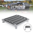 thumbnail image 1 of Folding Aluminum Platform RV Step Stool Trailer Camper Working Ladder Portable, 1 of 10