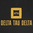thumbnail image 3 of CafePress - Delta Tau Delta Gold Stacked Signature Long Sleeve T Shirt - Women's Long Sleeve Graphic Tee Casual Fit, 3 of 4