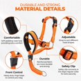 thumbnail image 2 of Dog Head Halter With Safety Strap, Dog Head Collar With Reflective Strap, No-pull Dog Collar Adjustable Dog Harness Training, 2 of 5