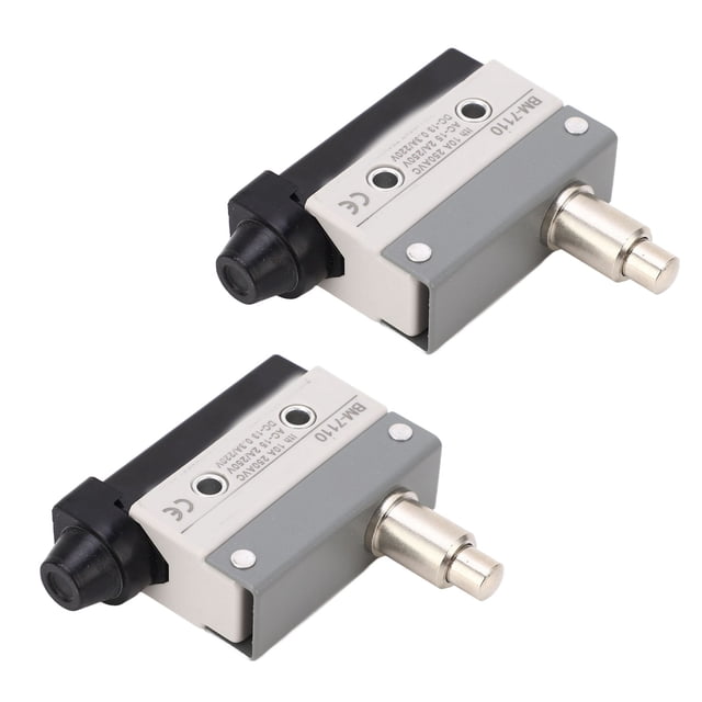 Interruptor de límite sellado ajustable, interruptor de límite sellado de 2 piezas Interruptor de límite momentáneo Interruptor de émbolo de pasador Resultados impresionantes