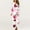 Multicolor#satin valentine's day pajamas, variant on Women Valentine's Day Pajamas Set Long Sleeve Love Heart Printed Satin PJ Sets Button-Down Pajama Sleepwear Loungewear 2025 Multicolor,S