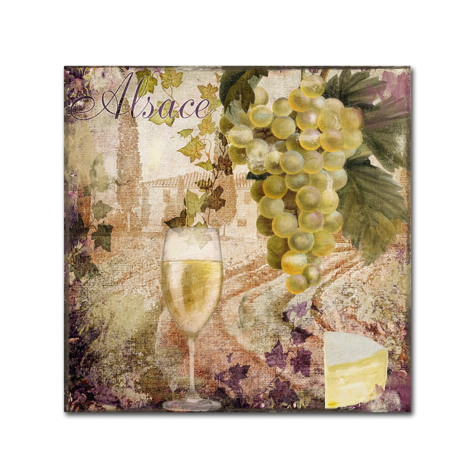 Trademark Fine Art "Wine Country I" Canvas Art by Color Bakery