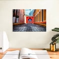 thumbnail image 3 of Elephant Stock Cobblestone Street In Old San Juan Wall Art - Horizontal Canvas Wall Art - Living Room Wall Decor - Flags Canvas - Red And Pink Decor By George Oze - 12" x 8", 3 of 8
