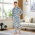 thumbnail image 3 of joogoo Retro Fishes Unisex Adults Onesies Pajamas Jumpsuits L, 3 of 7