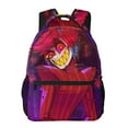 thumbnail image 4 of Alastor Hazbin Hotel Anime Backpack Shoulders Laptop Daypack Student School Bag Satchel Bookbag Unisex Travel Bag Rucksack Knapsack, 4 of 6