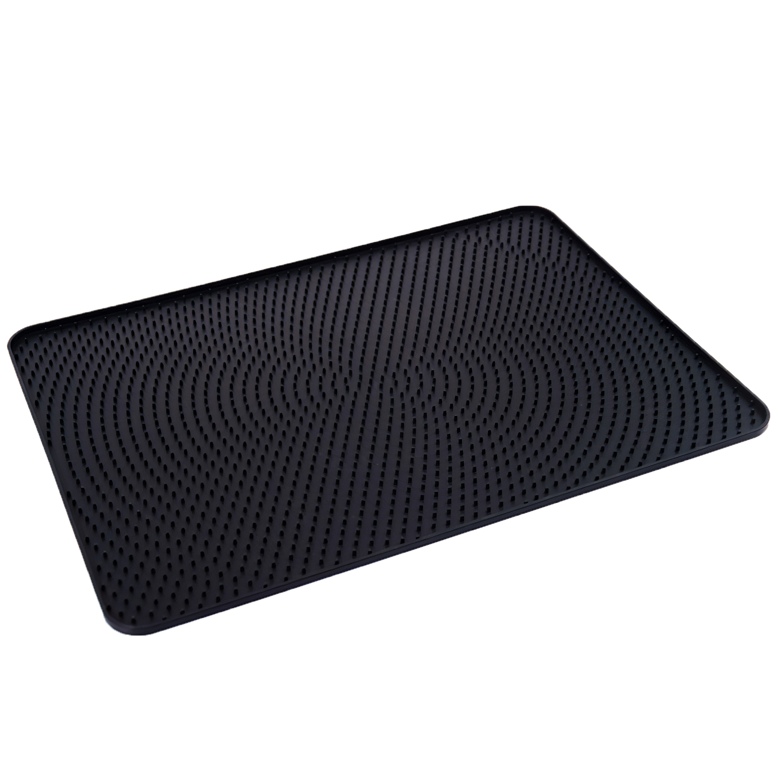 Cat Litter Pad Waterproof Silicone Pet Mat with Warped Edge Design