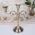 thumbnail image 3 of European 3 Arms Candelabra Candle Holder For Decoration, 3 of 5