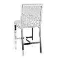 thumbnail image 1 of Tabouret de comptoir géométrique Glam de Home Gear, 1 of 2