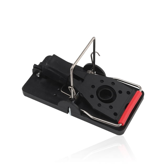 Billuyoard Atrapador de ratones de plástico de liberación rápida desmontable para interiores, restaurante, dormitorio, inodoro, garaje, captura Repelente de insectos y plagas PC 1