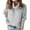 Grey, variant on Durtebeua Sweater Dress For Women Slim-Fit Lightweight Long-Sleeve Turtleneck Sweater