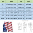 thumbnail image 3 of PMUYBHF Male Cargo Shorts for Men 44 Waist Mens Printed Cotton Drawstring Board Shorts, 3 of 5