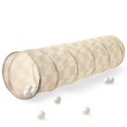 thumbnail image 1 of Túnel de juego para niños 3 Sprouts plegable beige, 1 of 9