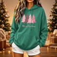 thumbnail image 3 of ThriftyPlait Women's Trendy Christmas Hoodie Pullover Warm Loose Fit Holiday Kangaroo Pocket Sweatshirt Long Sleeve Casual Shirt, 3 of 6