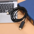 thumbnail image 3 of Kuymtek Cable adaptador convertidor de video 1080P macho DisplayPort macho a HDMI de 1,8 m Kuymtek Componentes de la computadora, 3 of 6