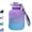 Purple, variant on Djiypn 40oz Plastic Water Bottle with Motivational Time Marker | Large Reusable Jug with Handle and Leak Proof Lid for Daily Use, Gym and Outdoors, Gift Ready, Black
