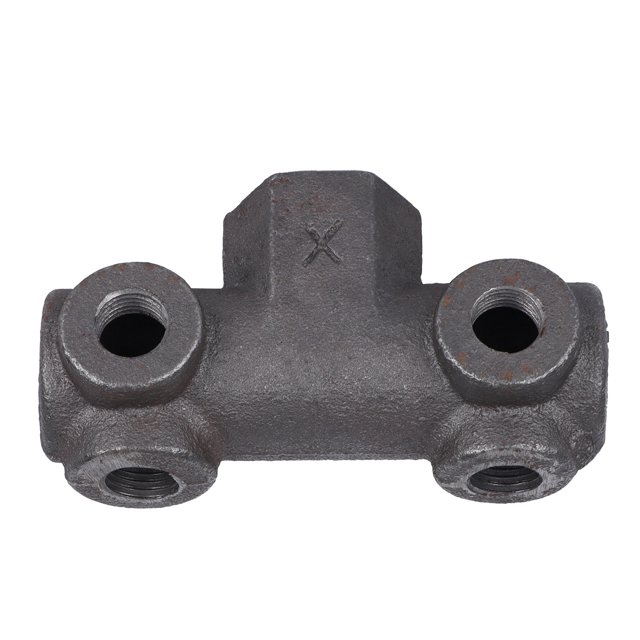 QIILU Régulateur de Pression de Compresseur d'Air Valve pour Pièce Support 5 Voies Filetage Femelle 1/2