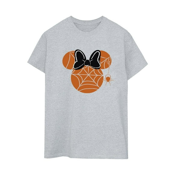 Minnie Mouse Womens Cobweb Boyfriend T-Shirt