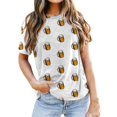 thumbnail image 1 of Men's Casual Short Sleeve T Shirt With Beer Print Comfortable Round Neck Tee For Daily Wear Spring Summer Fall Basic Top, 1 of 3