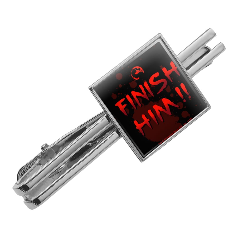 Graphics and More Mortal Kombat Klassic Finish Him Novelty Metal Vanity Tag License Plate