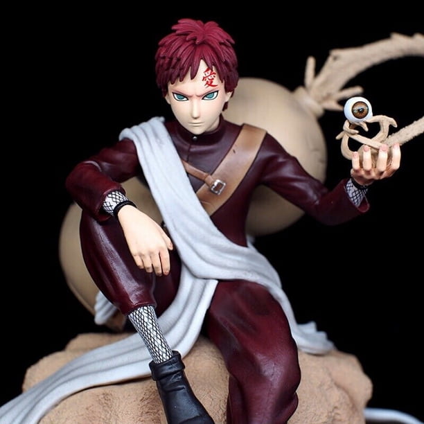 Figura de acción de Anime Naruto Shippuden Gaara, modelo de PVC, colección de juguetes, película de Anime, regalo de juguetes, 22cm Fivean Figuras de anime