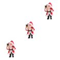 thumbnail image 3 of Billuyoard Muñeco colgante de Papá Noel de resina, regalo de Navidad, figurita, decoración de , adorno de árbol de Navidad, regalo para Type1 NO1, 3 of 6