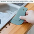 thumbnail image 4 of Baking Scraper Soft Animal Shape Household Oil Dish Plate Cleaning Tool Kitchen Cleaning Accessory, Green, 4 of 9