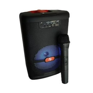 Altavoz torre Karaoke TWS, incluye 2 micrófonos inalámbricos, mando